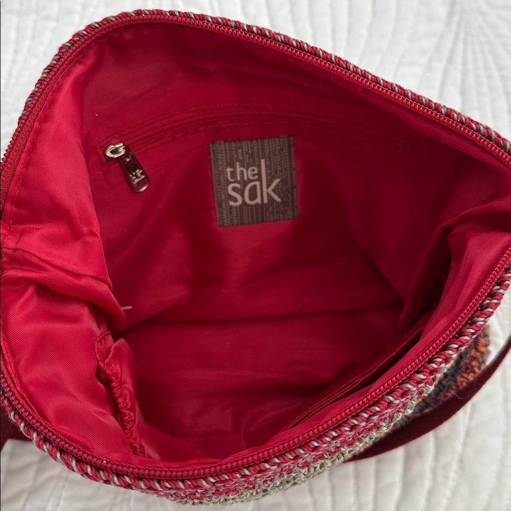 The Sak Multicolored Striped Knit Shoulder Bag - Picture 3 of 7